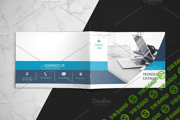 [creativemarket] Technology Brochure V830