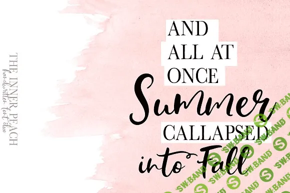 [creativemarket] The Inner Peach Duo