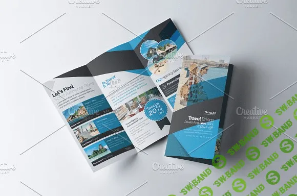 [creativemarket] Travel & Hotel Booking Brochure