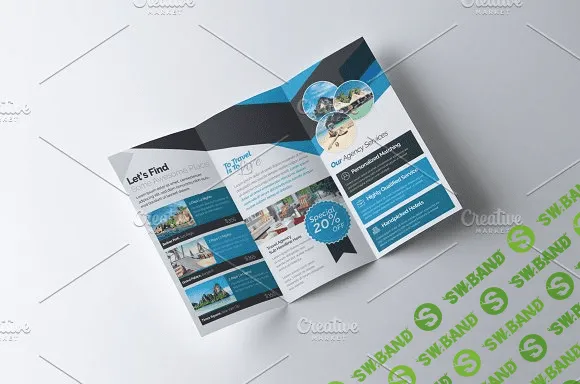 [creativemarket] Travel & Hotel Booking Brochure