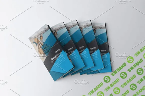[creativemarket] Travel & Hotel Booking Brochure