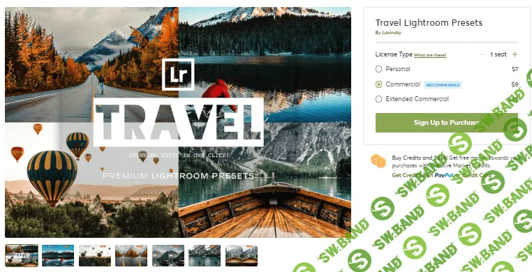 [Creativemarket] Travel Lightroom Presets (2020)