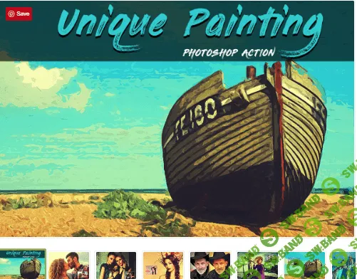 [Creativemarket] Unique Painting Photoshop Action