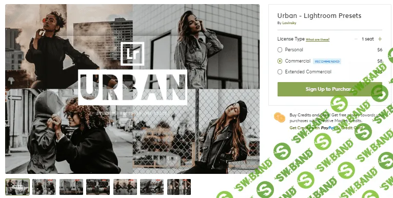 [Creativemarket] Urban - Lightroom Presets (2020)