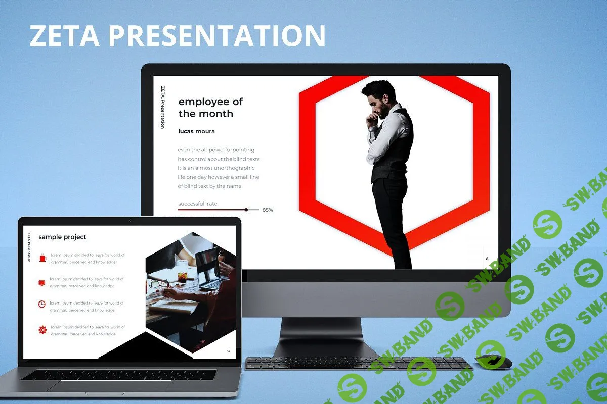 [CreativeMarket] Zeta - Powerpoint, Keynote and Google Slides Template