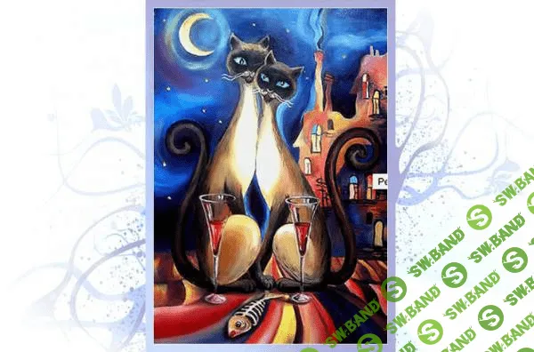 [Дарья Краева] Коты на крыше