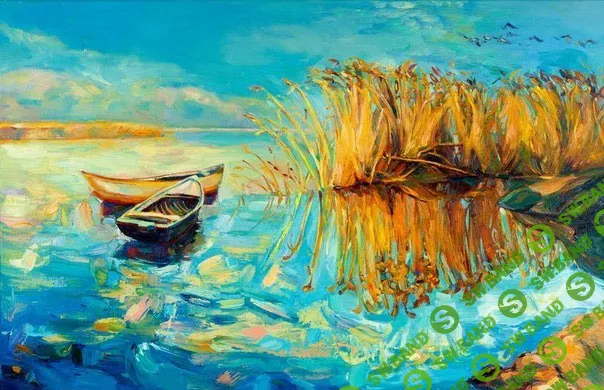 [Дарья Краева] Лодочки — пейзаж настроения