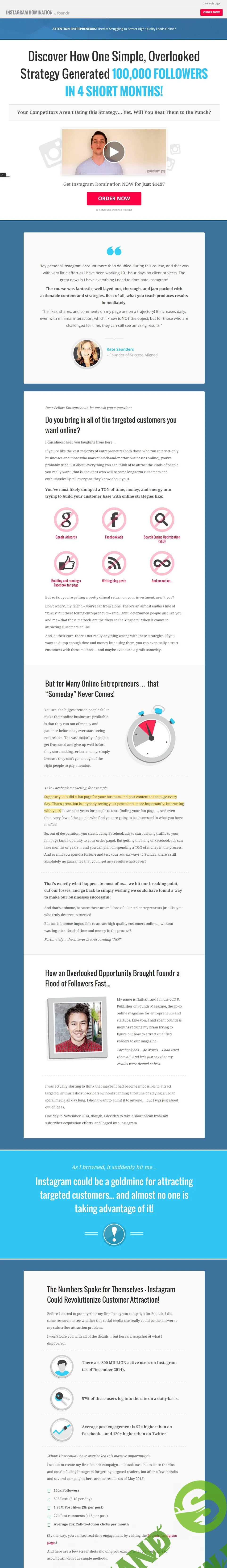 [DDR3boy New Year Bonanza] Foundr – Nathan Chan – Instagram Domination-$1497