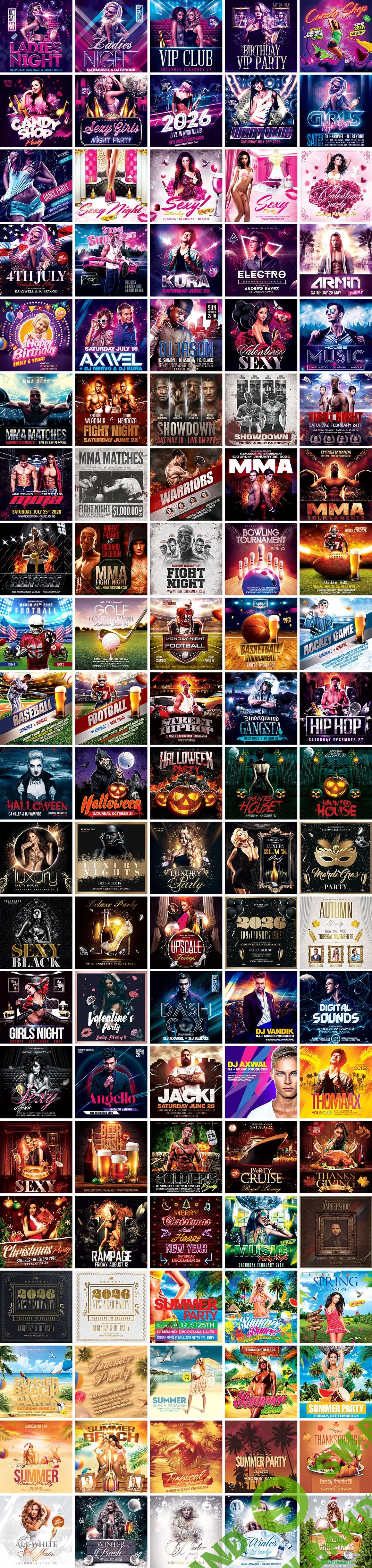 [Dealjumbo] 350 шаблонов для Instagram и Facebook (2019)