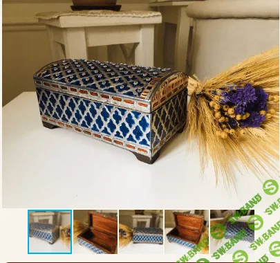 [Декор] Мастер-Класс "Чеканка сундука" [Татьяна Куксенко]