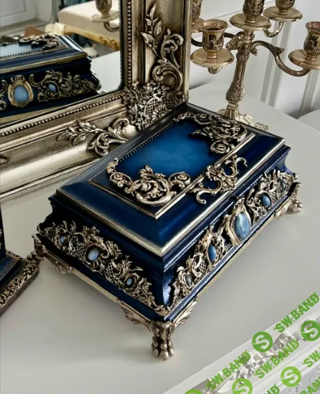 [Декор] Мастер класс «ларец Елизаветы» [Наталья Добродеева]