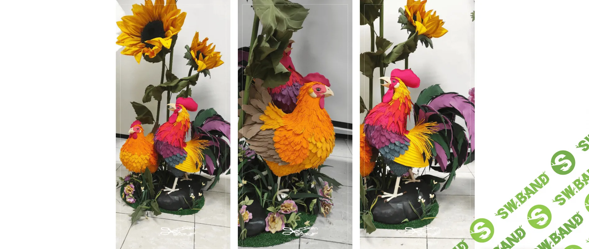 [Декор] Петух и курочка [Светлана Копцева]