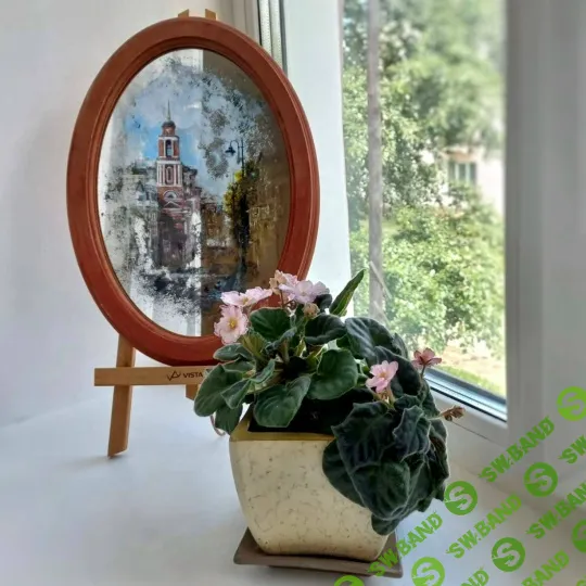 [Декор] Зеркальное панно с сюжетом [Сергей Анисимов, Светлана Станолевич]