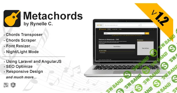[devrynelle] Metahords CMS v1.2 - поисковая система гитарных аккордов