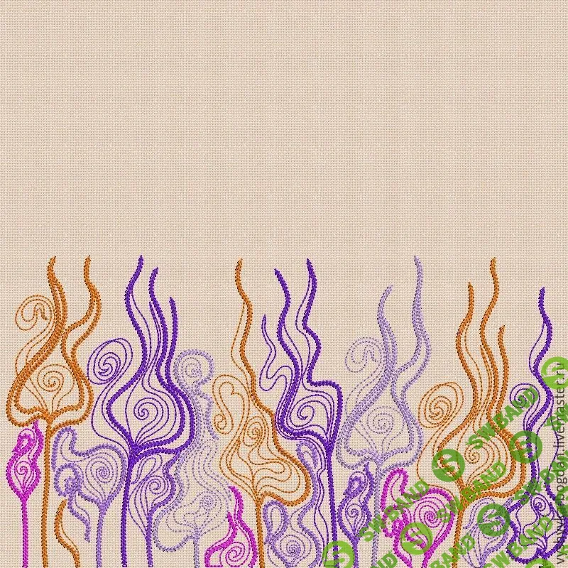 [Дизайн студия Bogdan] Дизайн машинной вышивки «Эфирная кайма» bt149» (2020)