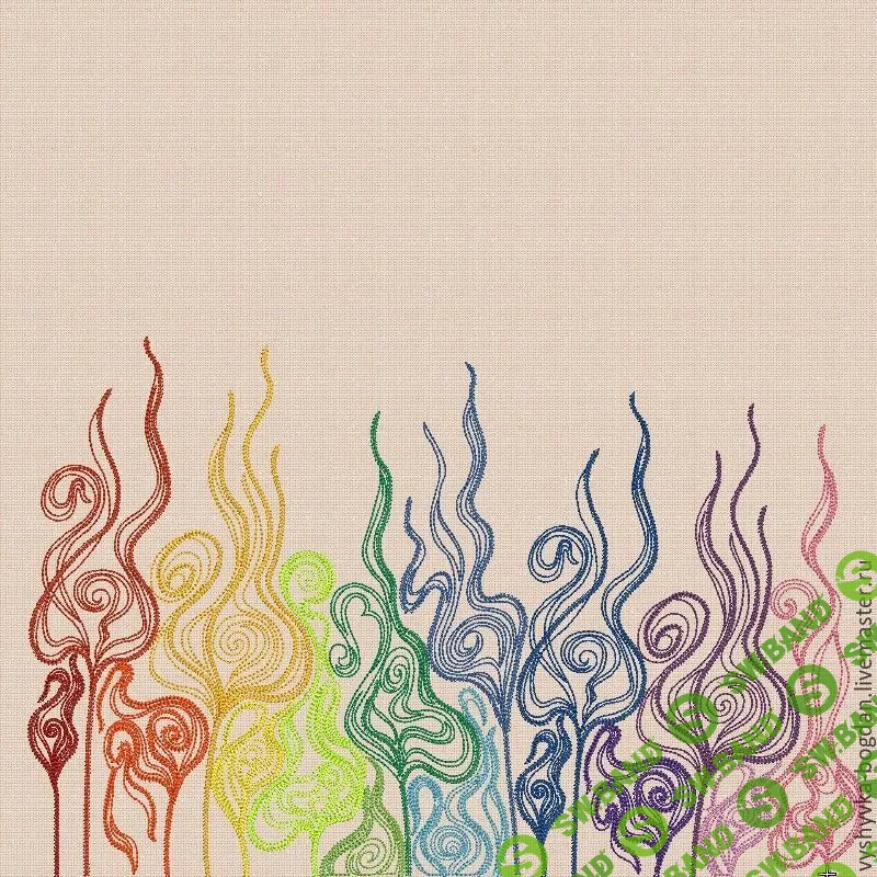 [Дизайн студия Bogdan] Дизайн машинной вышивки «Эфирная кайма» bt150» (2020)