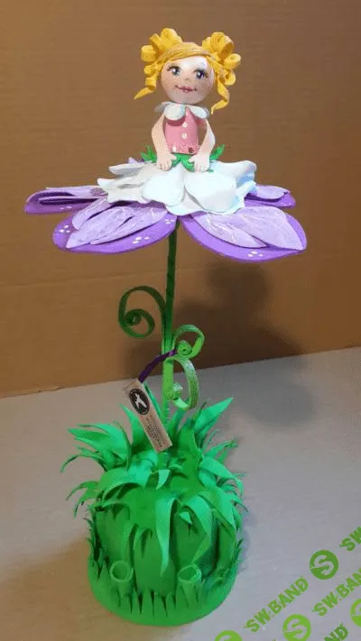 Дюймовочка из фоамирана