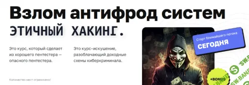 [Дмитрий Момот, Михаил Васильев, CyberYozh] Этичный хакинг. Взлом антифрод систем (2024)