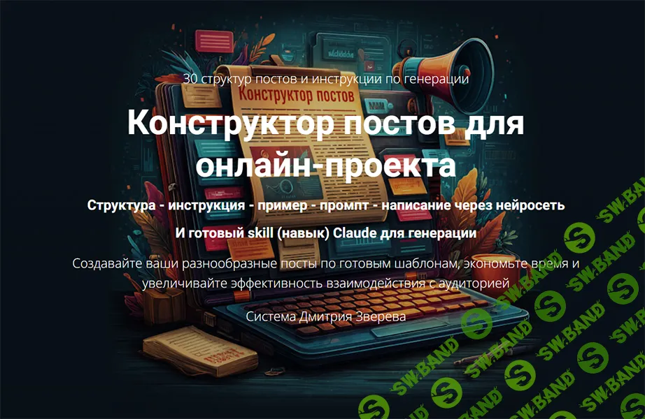 [Дмитрий Зверев] Конструктор постов для онлайн-проекта (2026)