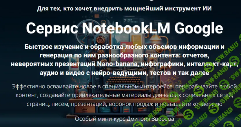 [Дмитрий Зверев] Сервис NotebookLM Google (2025)