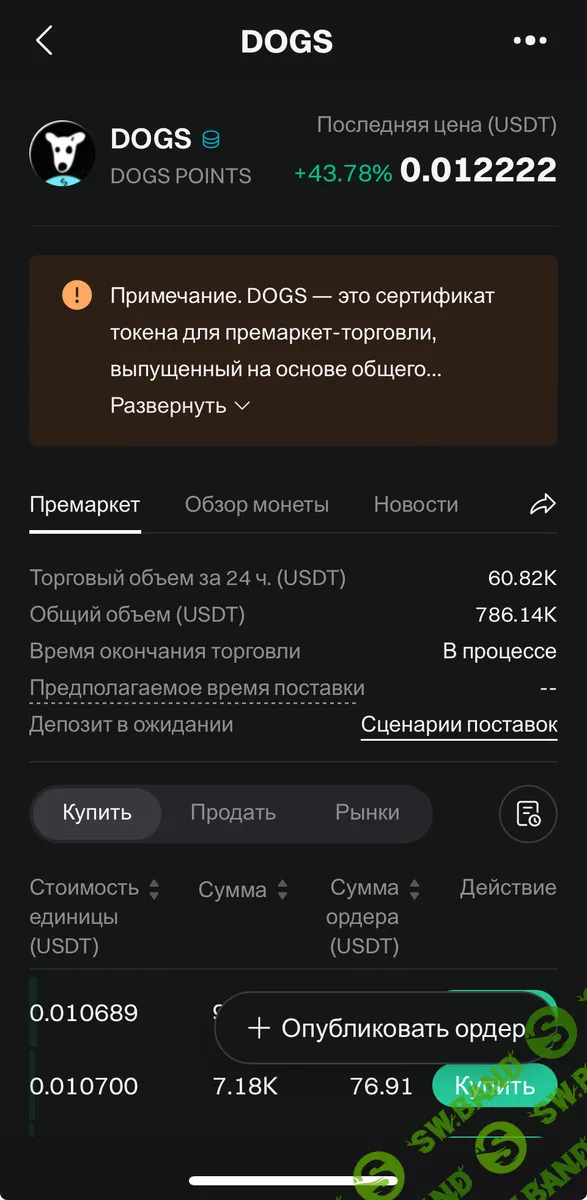 DOGS - новая вирусная «тапалка» в телеграмм от Notcoin