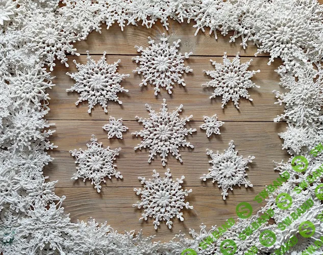 [Дом с кружевами, Светлана Лель] Снежинки Ладушки (2025)