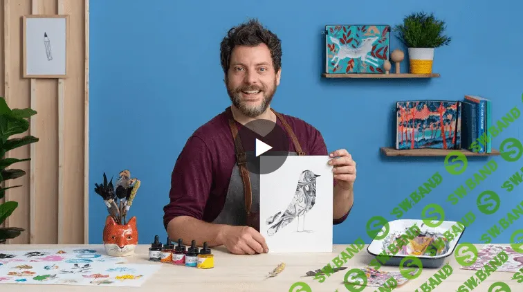 [Domestika] [Адольфо Серра] Креативная иллюстрация (на русском) (2021)