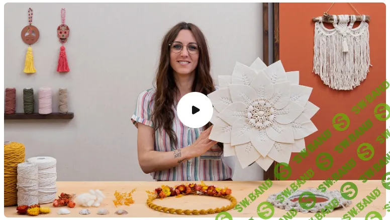 [Domestika] Бохо декор в технике макраме (2024)