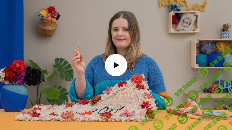 [Domestika] [Элспет Джексон] Тряпичное ковроделие: Создание текстильных украшений для дома (2022)