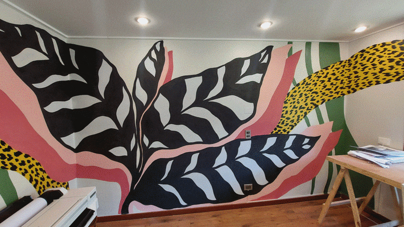 [Domestika] Интерьерная роспись стен (2023)