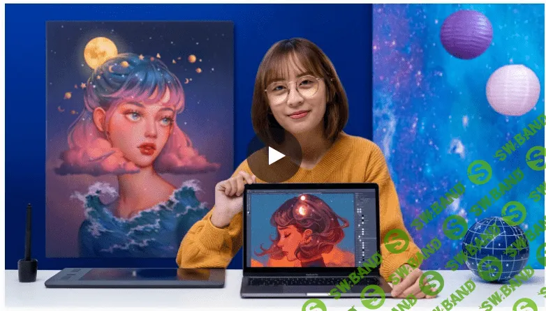 [Domestika] Karmen Loh - Фентези портреты в Photoshop (2020)