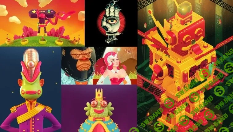 [Domestika] Rafahu - Продвинутая техника векторной иллюстрации (2021)