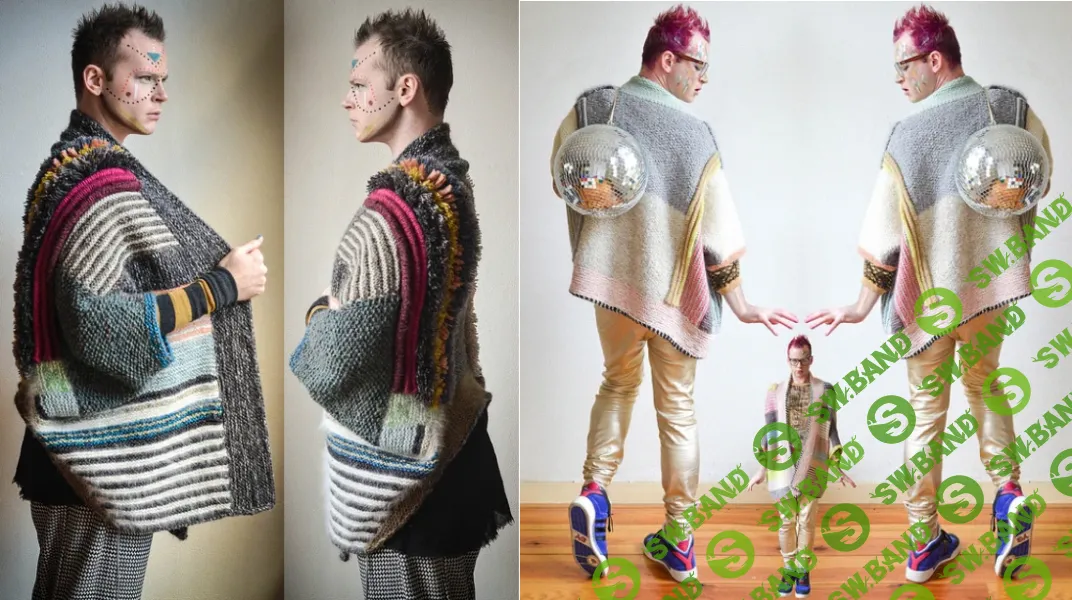 [Домоседка] Жакет-перевертыш Penguono. Stephen West (2024)