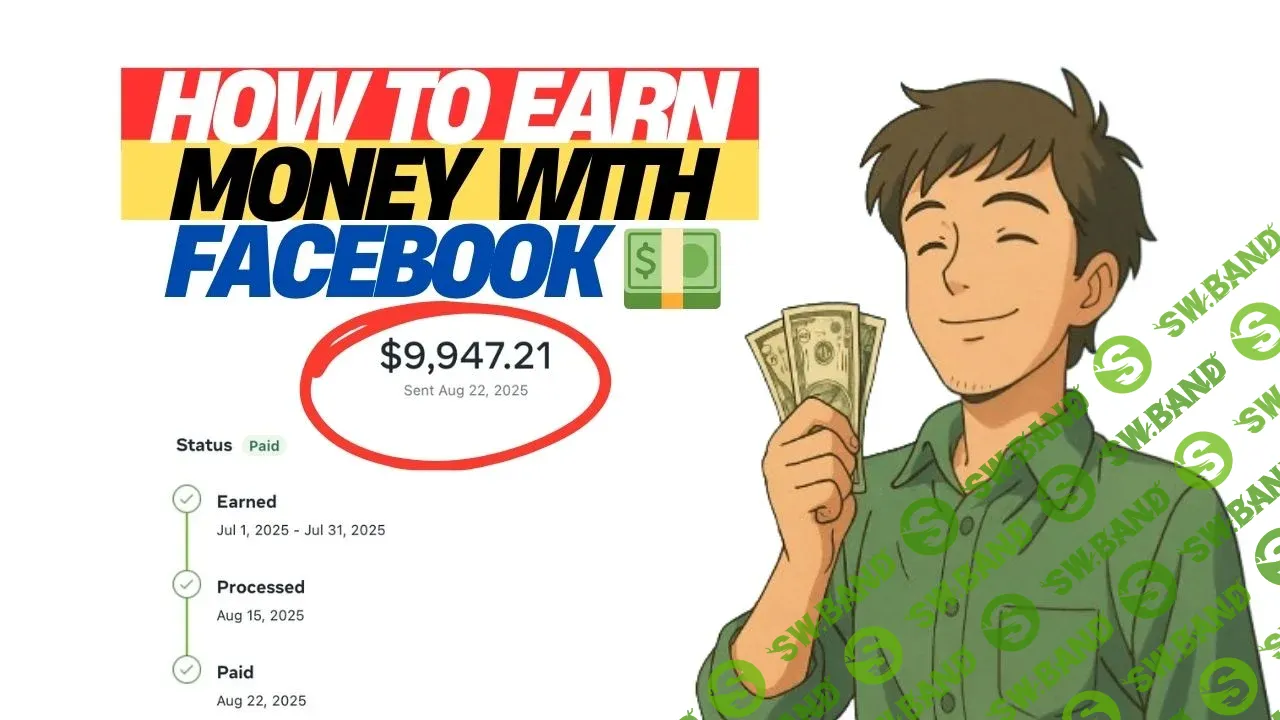 [Dotsokt] Как зарабатывать 10000 долларов в месяц на монетизации контента в Facebook (2025)