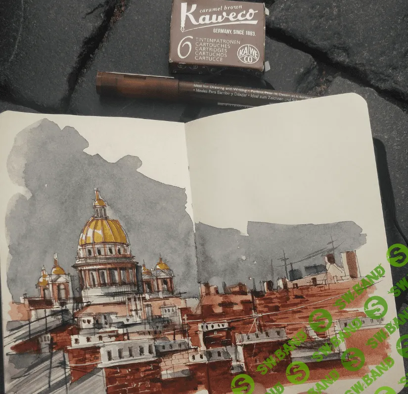 [drawteam] Архитектурные зарисовки с Евгенией Щегловой (2023)