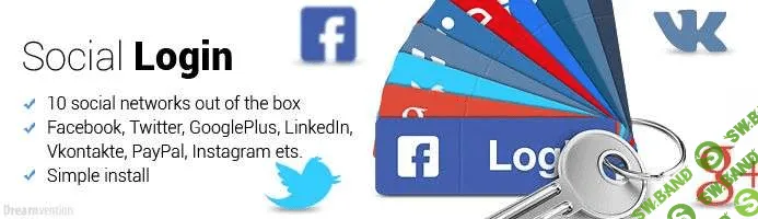 [Dreamvention OÜ] Opencart Social Login (Paypal, Facebook, Instagram, Tumbler And More)