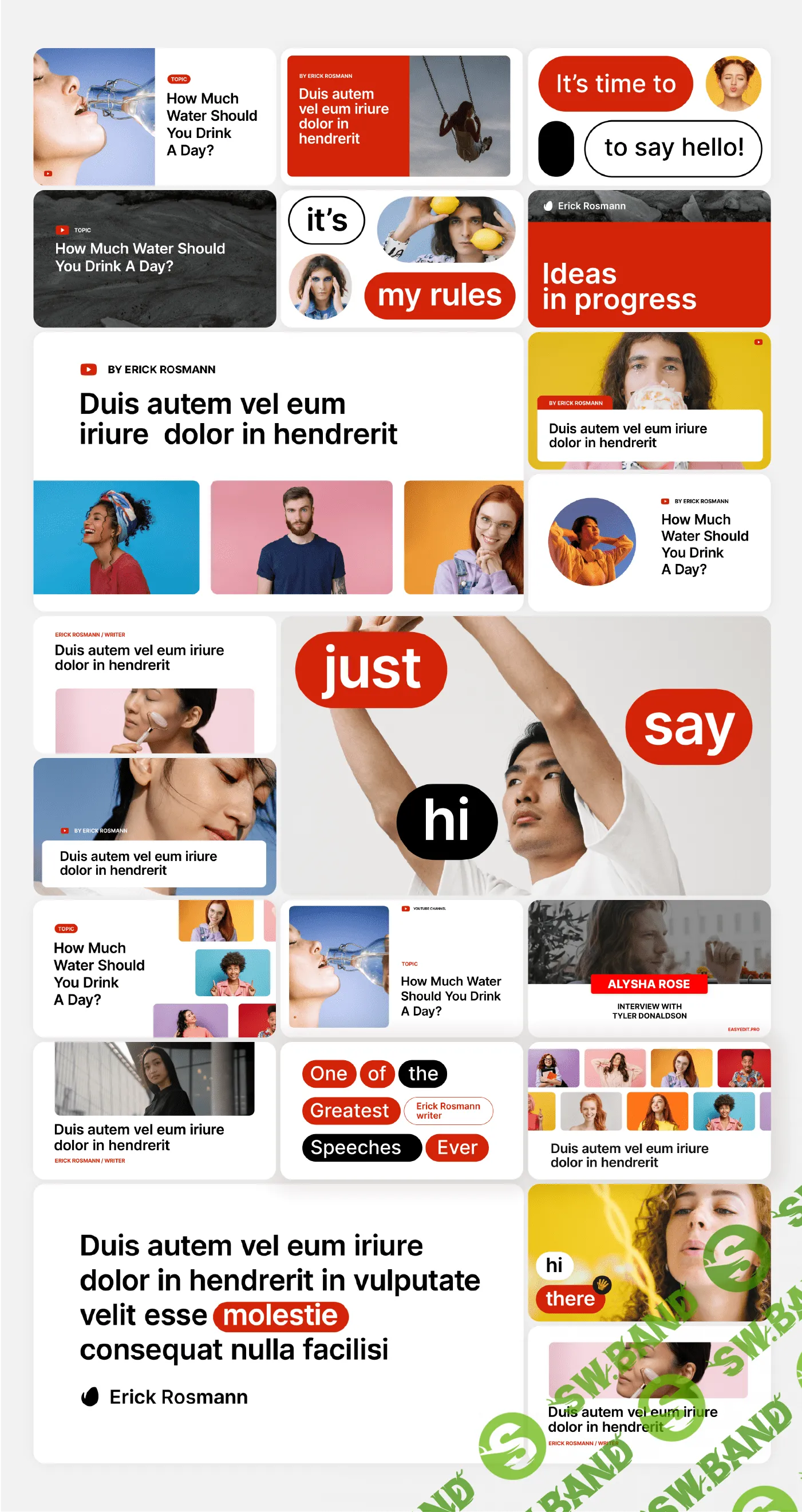 [EasyEdit, videohive] Youtube Essential Library, DaVinci Resolve (2023)