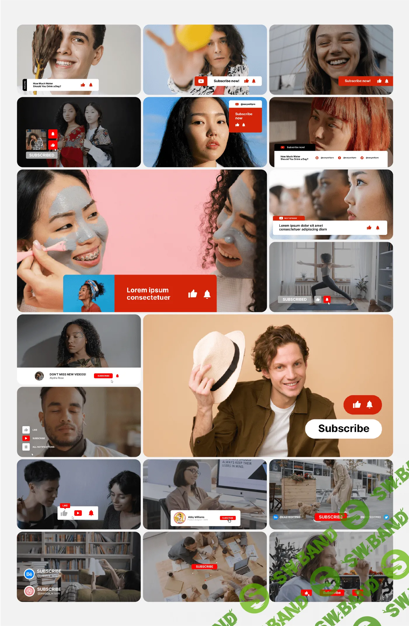 [EasyEdit, videohive] Youtube Essential Library, DaVinci Resolve (2023)
