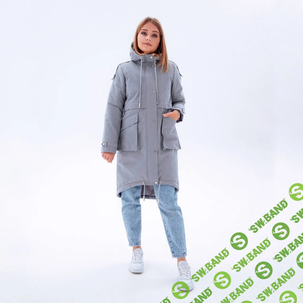 [Элина Патыкова] Парка «Твил» — женщины. Все размеры (2023)