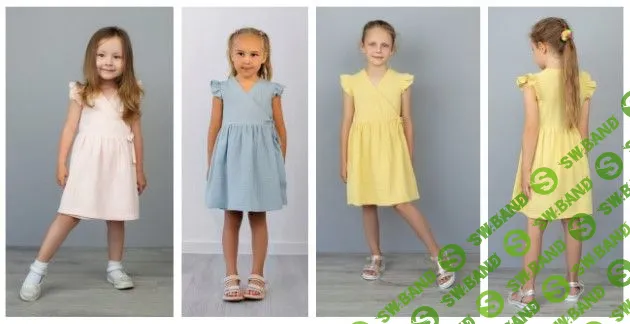 [Элина Патыкова] Сарафан «Муслин» - девочки. Все размеры (2022)