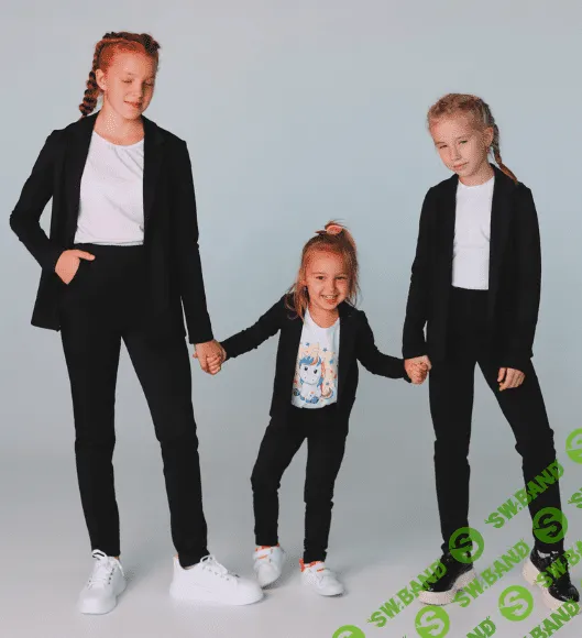 [Элина Патыкова] [Шитье] Брюки “Black” девочки, все размеры (2022)