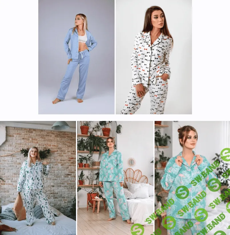 [Элина Патыкова] [Шитье] Пижама “Family” – женщины (2022)