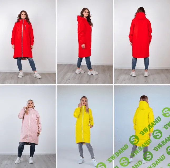 [Элина Патыкова] [Шитье] Ветровка “Неон” – женщины (Все размеры) (2022)