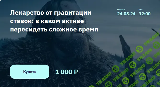 [Элвис Марламов] Лекарство от гравитации ставок - в каком активе пересидеть сложное время (2024)