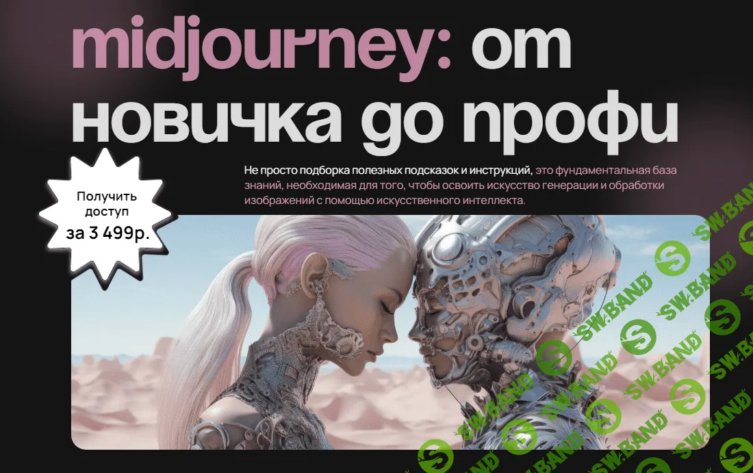 [Екатерина Меркулова] Midjourney - от новичка до профи (2024)