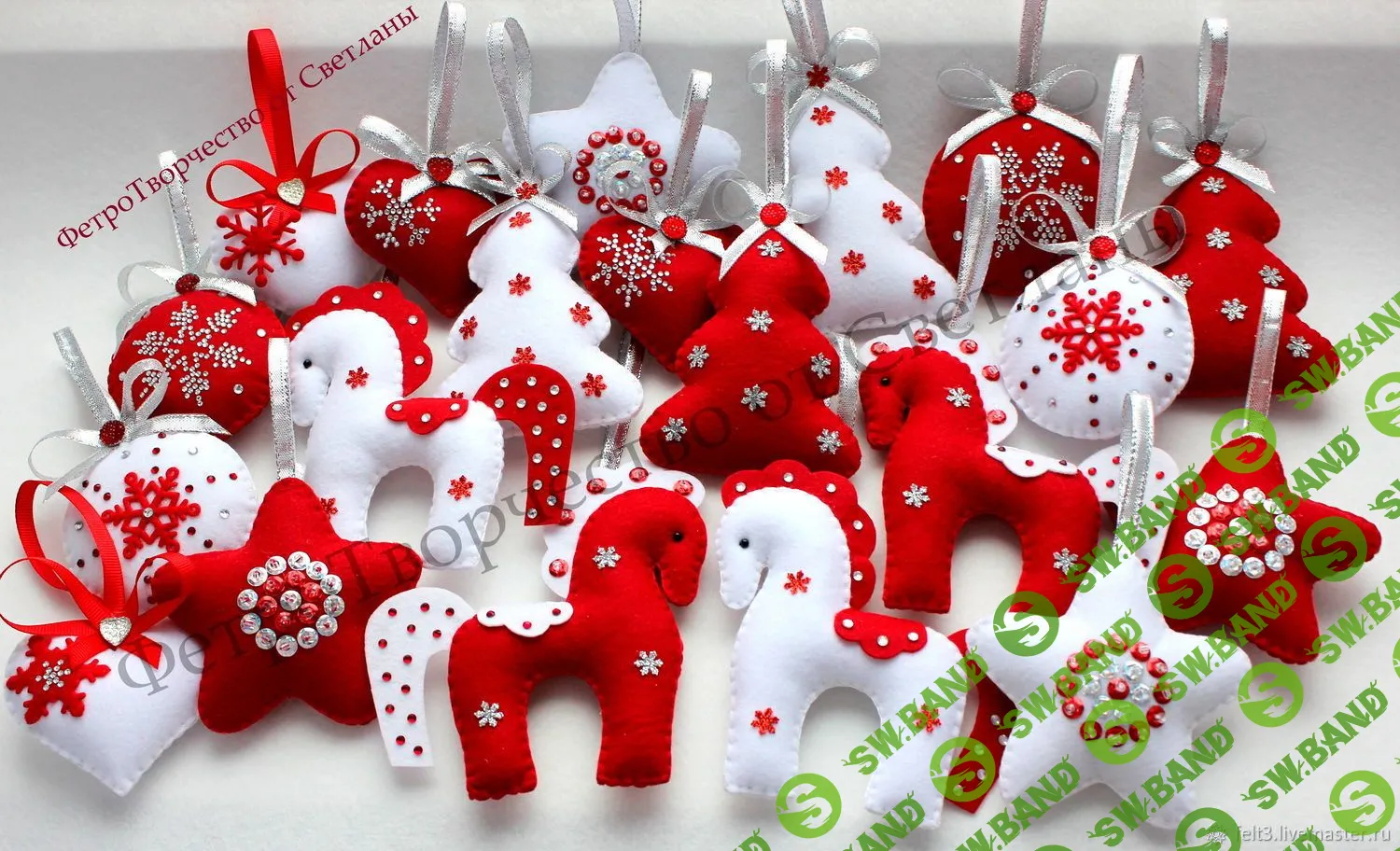 [Екатерина Винничек] Выкройка Новогодных игрушек