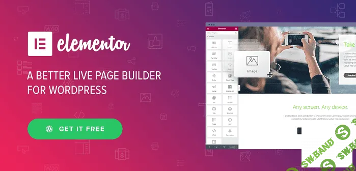 Elementor PRO v2.1.6 - конструктор страниц WordPress