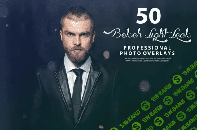 [elements.envato] 50 Bokeh Light Leak Photo Overlays (2021)