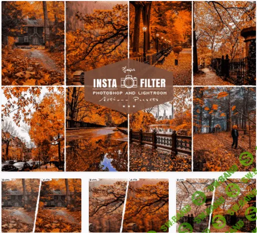 [elements.envato] Autumn Photoshop Actions & Lightroom Presets (2021)
