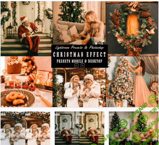 [elements.envato] Christmas Photoshop Action & Lightrom Preset (2022)